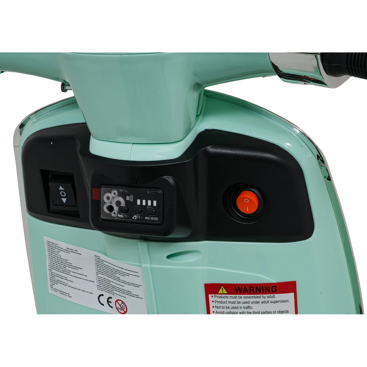 SCOOTER VESPA ROMA GREEN 12v